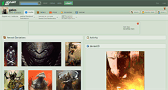 Desktop Screenshot of gabos.deviantart.com
