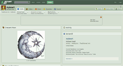 Desktop Screenshot of mykeart.deviantart.com