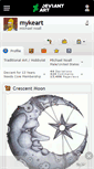 Mobile Screenshot of mykeart.deviantart.com