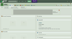 Desktop Screenshot of midori.deviantart.com
