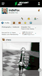Mobile Screenshot of indiefox.deviantart.com