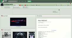 Desktop Screenshot of chrisrosewarne.deviantart.com