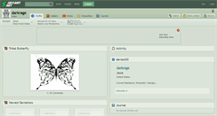 Desktop Screenshot of darkrage.deviantart.com
