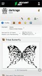 Mobile Screenshot of darkrage.deviantart.com