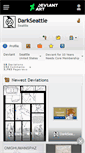 Mobile Screenshot of darkseattle.deviantart.com