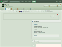 Tablet Screenshot of eliy123.deviantart.com