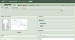 Desktop Screenshot of cleadhmohr.deviantart.com