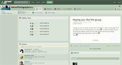 Desktop Screenshot of naturephotographers.deviantart.com