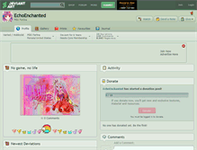 Tablet Screenshot of echoenchanted.deviantart.com