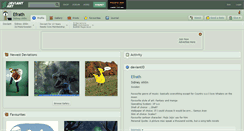Desktop Screenshot of efrath.deviantart.com