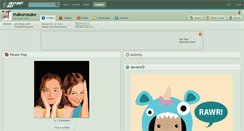 Desktop Screenshot of makurosuke.deviantart.com