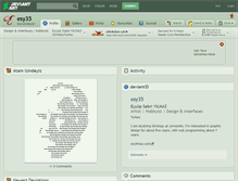 Tablet Screenshot of esy35.deviantart.com