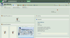 Desktop Screenshot of dark-oblivion.deviantart.com