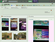 Tablet Screenshot of lyoko-fan.deviantart.com