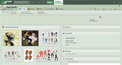 Desktop Screenshot of mori-taroh.deviantart.com
