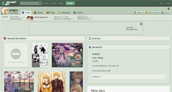 Desktop Screenshot of eveyw.deviantart.com