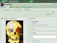 Tablet Screenshot of korishenlong.deviantart.com
