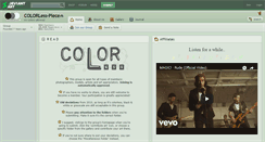 Desktop Screenshot of colorless-piece.deviantart.com