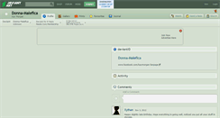 Desktop Screenshot of donna-malefica.deviantart.com