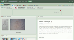 Desktop Screenshot of mainekaiza.deviantart.com
