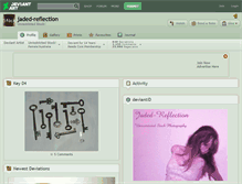 Tablet Screenshot of jaded-reflection.deviantart.com