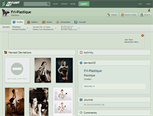 Tablet Screenshot of frl-plastique.deviantart.com