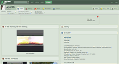 Desktop Screenshot of 4everlife.deviantart.com