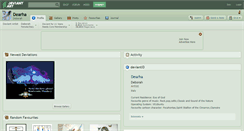 Desktop Screenshot of dearha.deviantart.com