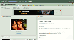 Desktop Screenshot of livelongandprosper.deviantart.com