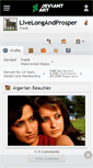 Mobile Screenshot of livelongandprosper.deviantart.com