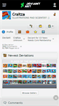Mobile Screenshot of craitza.deviantart.com