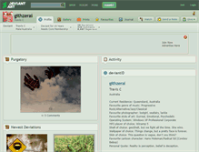 Tablet Screenshot of githzerai.deviantart.com