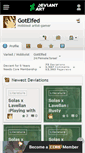 Mobile Screenshot of gotelfed.deviantart.com