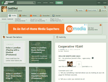 Tablet Screenshot of gotelfed.deviantart.com