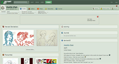 Desktop Screenshot of munie-chan.deviantart.com