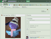 Tablet Screenshot of kieri96.deviantart.com