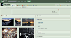 Desktop Screenshot of n-gonzalez.deviantart.com