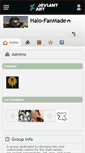 Mobile Screenshot of halo-fanmade.deviantart.com