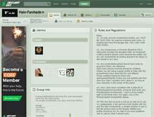 Tablet Screenshot of halo-fanmade.deviantart.com