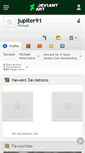Mobile Screenshot of jupiter91.deviantart.com