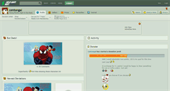 Desktop Screenshot of centongal.deviantart.com