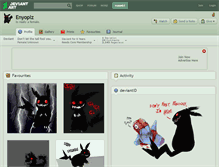 Tablet Screenshot of enyoplz.deviantart.com