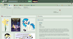 Desktop Screenshot of loomx.deviantart.com