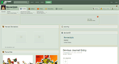 Desktop Screenshot of bowserjrplz.deviantart.com