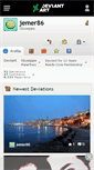 Mobile Screenshot of jemer86.deviantart.com
