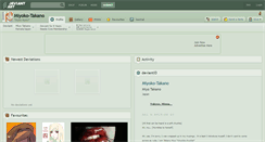 Desktop Screenshot of miyoko-takano.deviantart.com