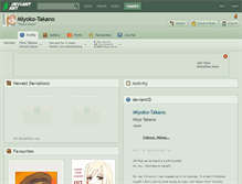 Tablet Screenshot of miyoko-takano.deviantart.com