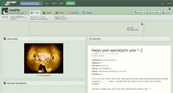 Desktop Screenshot of kwopor.deviantart.com