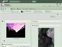 Tablet Screenshot of kelsayyy.deviantart.com