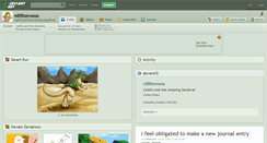 Desktop Screenshot of nilfthewoox.deviantart.com